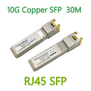 0b0b55696088706f 10G SFP+ to RJ45 Copper Module 10gb SFP RJ45 Module SFP SFP+-T 10GBase-T 30M For Cisco Mikrotik Generic TP-link D-link Switch