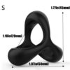 0b1498174303b838 Silicone Penis Cock Ring Delay Ejaculation Super Small Chastity Cage Adjustable Penis Ring Scrotum Cockring Male Sex Toy for Men
