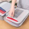 0b15f0ce3a5cb836 Document Storage Bag Tickets File Organizer Women Travel Files Card Folder Holder Tool Case Handbag
