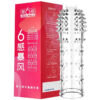 0b41b59241295fb1 Spike Condoms Penis Extension Sleeves Sex Toys for Men Delay Ejaculation Reusable Condoms Enlargement Sperm Lock Cock Ring