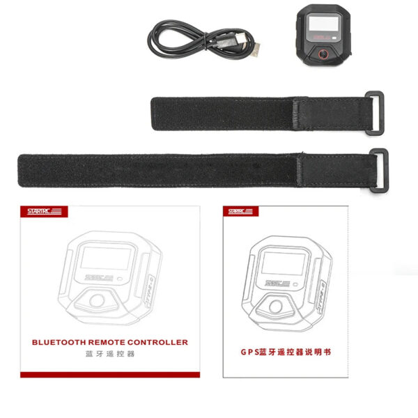 0b44619a56a24b8b Action 5 Pro GPS Bluetooth Remote Controller For DJI Action 6 4 Sport Camera Accessories 25M Wireless Remote Control Wrist Watch