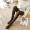 0b4818e4742e2e96 Socks Hosiery Winter Women's Sock Pants Thermal Translucent Pantyhose Warm Panty Skin Effect Fleece Lined Tights Thick Polar Fake Stockings