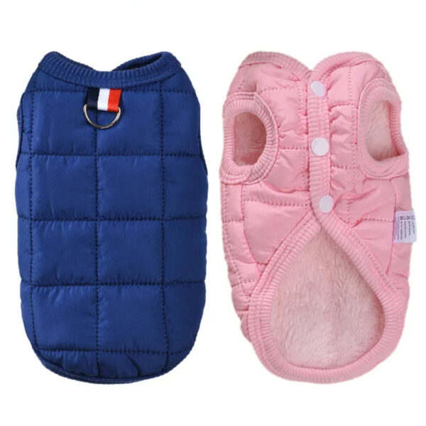 Winter Warm Coat Jacket Windproof Dog for Small Dogs Padded Clothing Chihuahua Clothes Pet Supplies