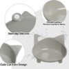 0b9ac36648fe249c Cat Food Bowl, Anti-Skid Base, Non-Toxic Material, Dishwasher Safe, 14.5cm Diameter