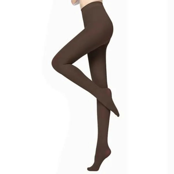Women Fashion Autumn Winter Sexy Pantyhose Solid Color Elasticity Nylon Warm Tights Embroidery Collant Femme