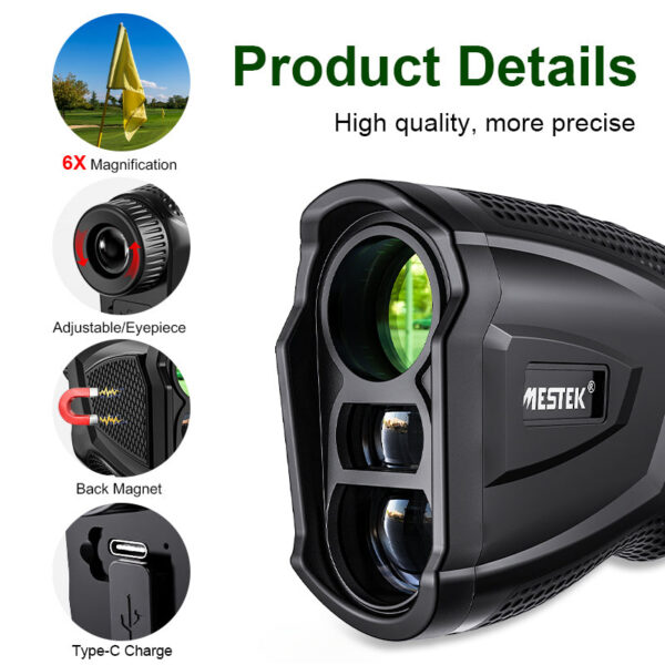 Rangefinder Finder Laser Distance Meter 1200m Yd Golf Range finder For Hunt Sport Telescope