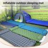 0baeeb88c0967dc2 Coziya Matelas, Portable Waterproof Sleeping Pad, Ultralight Inflatable Camping Mattress, Built-in Pillow and Anti-Slip Design, for Camping, Travel, Home, Office (Navy Blue)