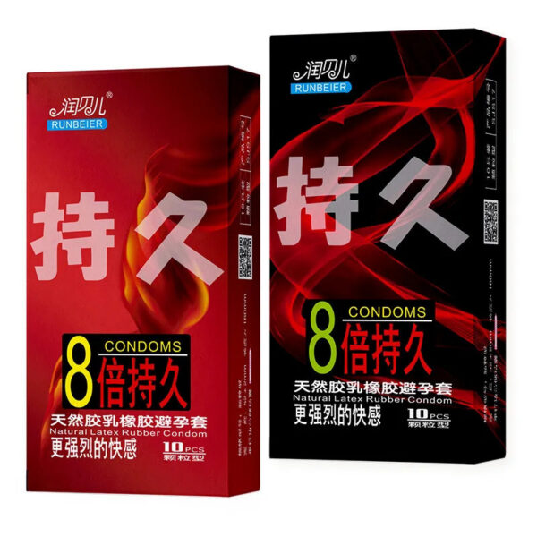 0bd28ee2eaad67a5 Ultra Sensitive Condom with Mace Pointed Design 10 PCS Lubricated Latex Condom Natural Feeling Safety Sex Accessories