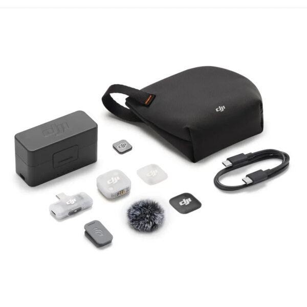 DJI Mic Mini 2 Lightweight & Versatile, Compact Storage High-Quality Audio Two-Level Noise Cancelling 48-Hour Operating Time