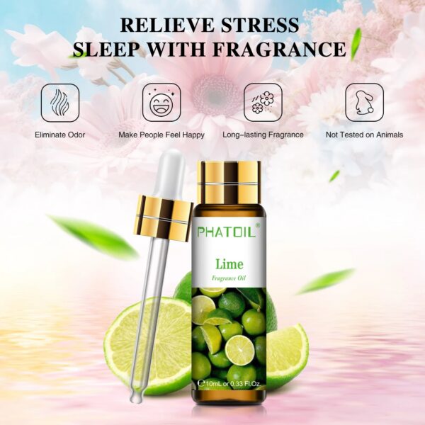 0c02e6801e427a6e 10ml Pure Fruit Flower Aroma Fragrance Oil for Candle Soap Making Strawberry Mango Passion Musk Banana Coconut Oils with Dropper
