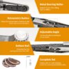 0c08bd3d9af1ab80 SIFANG-Pneumatic Air Belt Sander, 3 Sanding Belts Set, Air Compressor, Grinding, Polishing, Pneumatic Tool