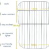 QDH Auto Matratze SUV Luftmatratzen Camping Aufblasbare Matratze Aufblasbares Bett für den Auto-Rücksitz-Dickere Luftbett für Reisen Camping Outdoor Aktivitäten