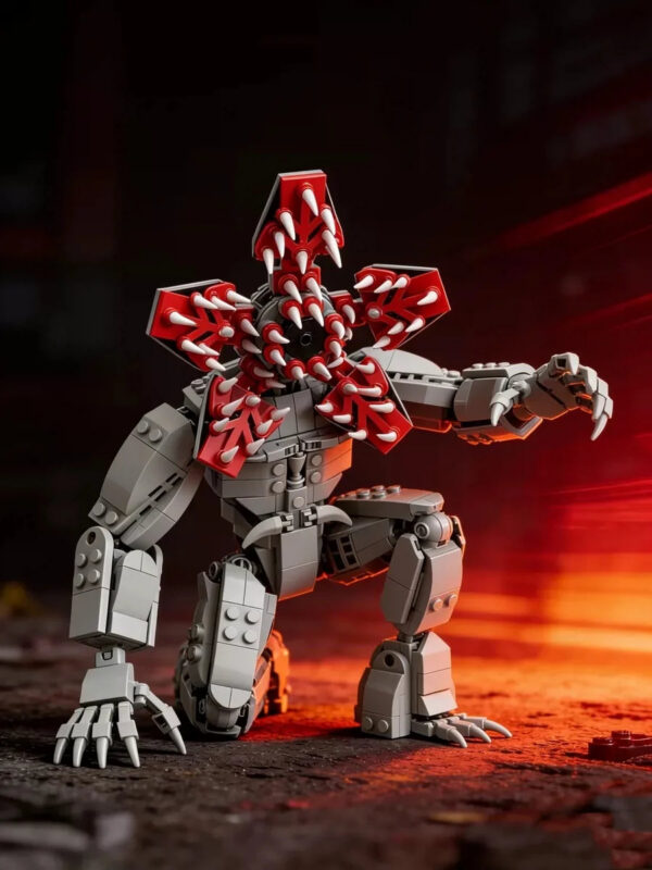 0c3b6f412c195e51 Hot TV Carnivorous Plant Giant Devil Demogorgon Vecna Model Buliding Blocks Bricks Construction Toys for Kids Halloween Gifts