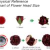 Artificial Peonies Silk Flowers, Faux Peony Bouquet 4 Bundles Florals Arrangements Decor for Farmhouse Home Boho Wedding Table Centerpiece, Fake Plastic Flowers Bulk for Vase Decoration (Pink Purple)