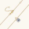 D Color 1ct Moissanite Pendant Necklace for Women Gold Plated Certified Original Sier Diamond Necklaces Fine Jewelry