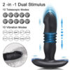 0c507c82b8479d49 Telescc Vibrating Butt Plug APP Vibrator Wireless Remote Sex Toys for Women Ass Anal Dildo Prostate Massager Buttplug