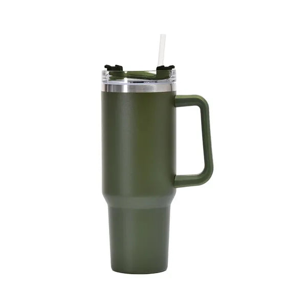 0c5204490e4cb82e Ready To Ship 40oz Hot Pink Mugs With Handle Insulated Tumblers Lids Straw Stainless Steel Coffee Thermos Cups
