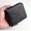 0c52fc5ad123d7c2 Men's Wallet Made of PU Wax Oil Skin for Men Short Male Card Holder Wallets Zipper Around Money Coin Purse