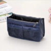Multifunctional Bi-fold Double Zipper Capacity Storage Arrangement Makeup Toiletries Large Classification Bag
