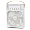 0c5eba58351cdf45 Modern portable LED night light humidifier USB electric 3 in 1 fan for room, kitchen, office home-appliance