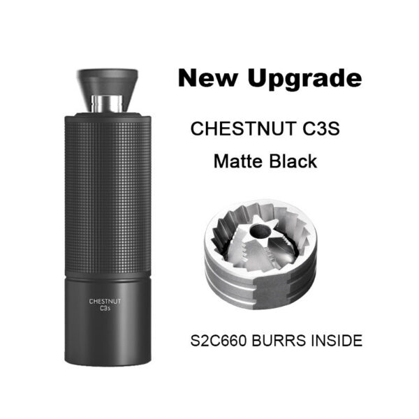 TIMEMORE Chesut C3S / C3ESP Manual Coffee Upgrade All-metal Body & Anti-slip Design Portable Grinder S2C Burr Inside