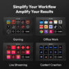 Ulanzi D200 Production Console and Studio Controller for Gaming/Office/Livestreaming/Content Creation Youtube Tiktok