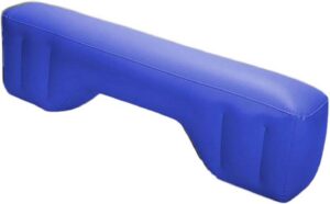 Inflatable Car Bed Filler for Comfortable Back Seat Extender Durable Travel Pad Slip Gap Cushion for Sedan SUV Truck, Portable Sleeping Gap Pad for Camping Road Travel (Blue)