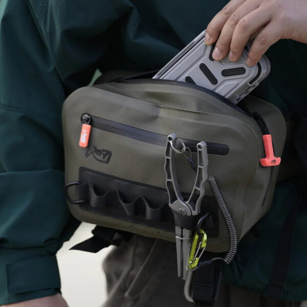 0cbdfc83191e0f61 LINNHUE Fishing Tackle Waterproof Bag Outdoor Waist Fanny Pack Capacity Crossbody Bag Fishing Lures Line Box Storage Accessories
