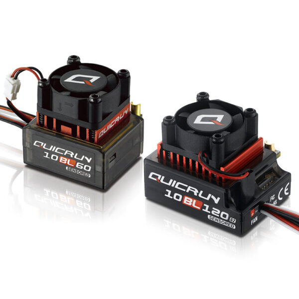 0cccfd524d27af2f Hobbywing QUICRUN Sensored 10BL120 120A /10BL60 60A 2-3S Lipo Brushless ESC for 1/10 Car