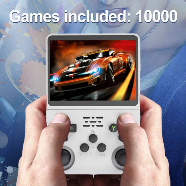 R36S retro video 64GB 3.5-inch IPS screen handheld game console open-source Linux gift
