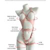 0cf5939885aa4940 Sexy Body Harness Belt Set Tights Women Bdsm Leather Lingerie Fetish Clothing Underwear Harness Bondage Sex Toy Accessories