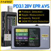 0d079019ea2d8116 FNB58 USB Tester Voltmeter Ammeter TYPE-C Fast Charge Detection Trigger Capacity Ripple Measurement