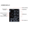 40m Protable Distance Meter Rechargeable Laser Rangefinder Diastimeter HD Backlight Digital Range Finder for Household