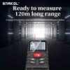 Snakol Tape Measure 50M/70M/100M/120M Laser Distance Meter Rangefinder Profesional Digital Range Finder Ruler Test Tools