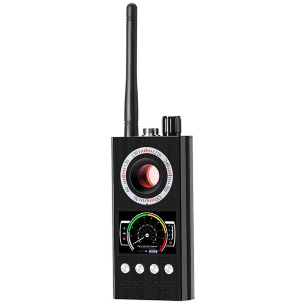 0d12400500a42fa6 K68 Anti Spy Wireless RF Signal Detector Bug GSM GPS Tracker Hidden Camera Eavesdropping Device Military Professional Version