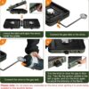 0d1736ef9e35a5eb 2 Burner Propane Camping Stove,Portable Folding Gas Stove for Camping with 17200 BTU,Two Adjustable Burners with Easy Carrying Handle&Inlet Gas Pipe,Outdoor Camp Stove for Camping Backpacking