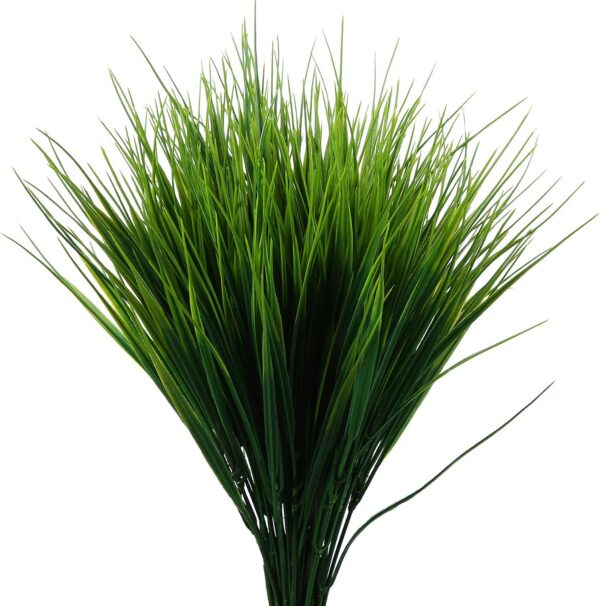 0d1dfca6d35e00da Artificial Plants Flowers Grass Shrubs 8 Pack No Fade Faux Plastic Flowers Outdoor for Farmhouse Garden Porch Patio Indoor Wedding Decoration Greenery Fake Plants uv Resistant