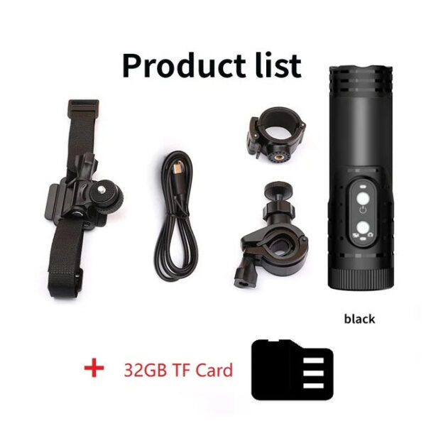 Wireless Motorcycle Driving Recorder IP66 Waterproof 1080P Sports Scooter DV Camera 1600mah Battery Bike Helmet Action DVR Body-