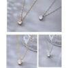 New Trendy Sier Color AAA Zircon Choker Necklaces Simple Shiny Diamond CZ Pendants For Women Fine Jewelry NK126