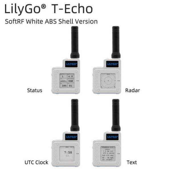 0d3dbcd2baa8d784 LILYGO® TTGO SoftRF T-Echo NRF52840 LoRa SX1262 433/868/915MHz Wireless Module L76K GPS 1.54 E-Paper BME280 Sensor for Arduino