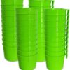 0d44c802b0802130 20 Pack Cage Cups Birds Feeders Seed Bowl Chicken Feeding Watering Dish Rabbit Water Food Hanging Wire Cages Box 16oz Coop Cups for Pet Parrot Parakeet Gamefowl Poultry Pigeon (Large Red)