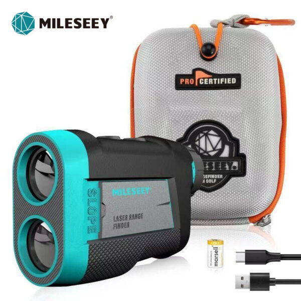 0d6aa0779b7f975c Mileseey PF260 Distance Laser Rangefinder with Slope Vibration Magnetic Rechargeable for Golf Hunting Travel