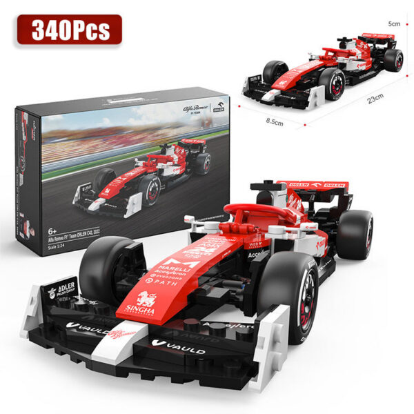 0d7377ec556055bd Technical F1 Formula Racing Sport Car Model Building Blocks City 1:24 Assembly C42 Speed Vehicle Bricks Toys For Kids Adult Gift