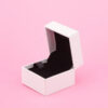 New arrival Double Heart Sparkling Ring Solid Sier Women girlfriend Gift Jewelry For Lover CZ diamond P brand finger nail Rings with Original box Set