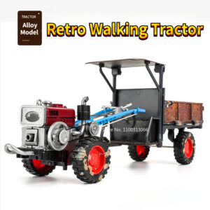 1/24 Walking Car Alloy Toys Model Metal Diecasts Truck Vehicles Models Retro Vintage Tractor Cars for Boy Birthday Gifts