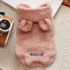 0d9d153f0fe919fc Fleece Hoodie Winter Pet Dog Clothes Coat Jacket Soft Ropa Perro French Bulldog for Dogs Pets Clothing Pug