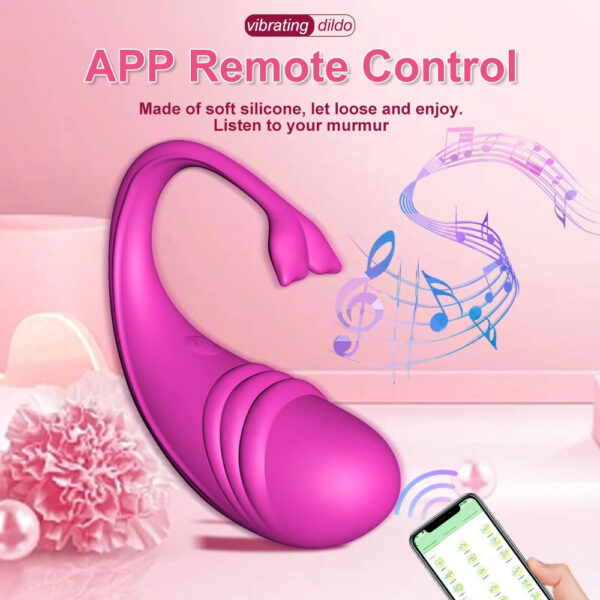 0db0277e073a436f G Spot Wearable Panties Vaginal Vibrators Female Clit Stimulator Anal Massager APP Controlled Vibrating Egg Sex Toy Women Couple