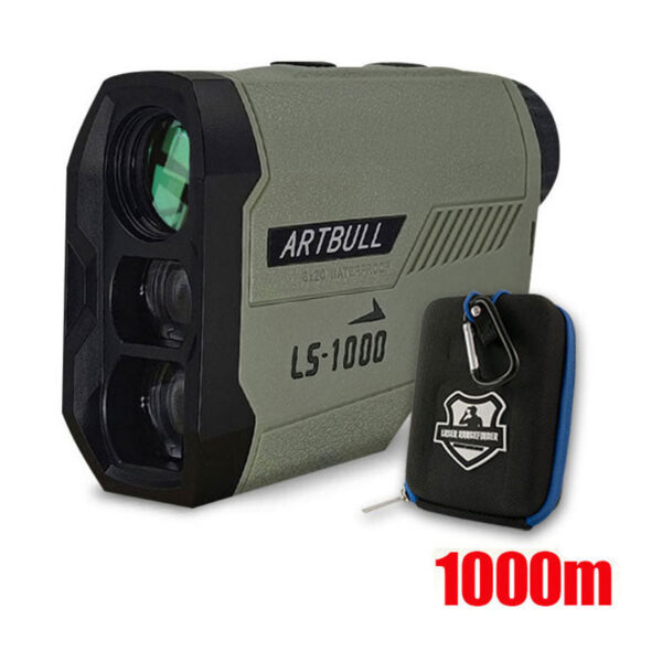 0dc974f5e87cf666 ARTBULL Golf Laser Rangefinder 1000M 650M Telescope with Flag-Lock Slope Pin Distance Meter for Hunting Monocular
