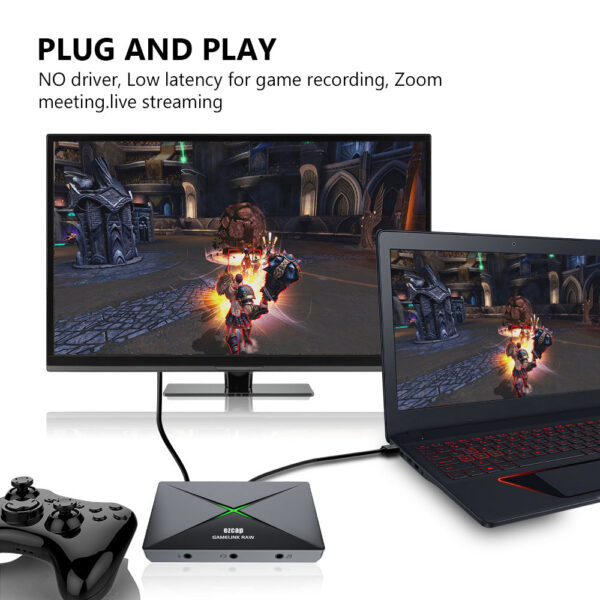 0dd40f64dc06eb44 Y&H 4K HDMI Video Card USB3.0 Live Streaming and Capture video up to 1080p120 or 2160p30, Game k Raw ezcap333