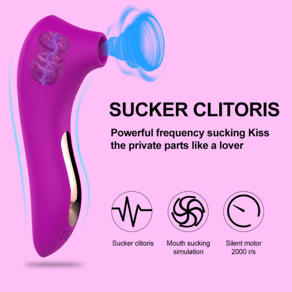 0de2564cda0e7a7c Adult Supplies Sucker Clitoris Sucking Vibrator Female Clit Oral Stimulator Nipple Vagina Sex Toys for Women Masturbator Product
